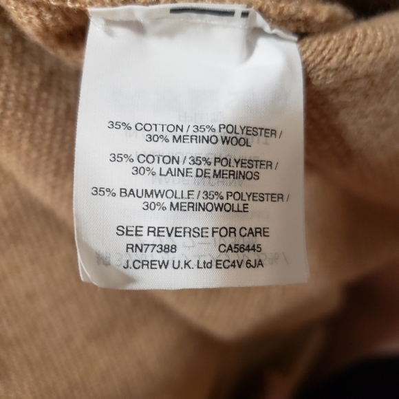 J.CREW NUDE-TAN CARDIGAN...SIZE:XS - Picture 7 of 8